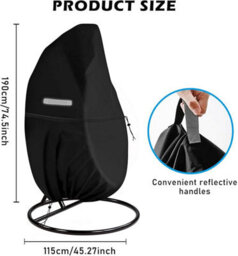 Hanging Chair Cover, Rocking Cover For Chairs - thumbnail 2