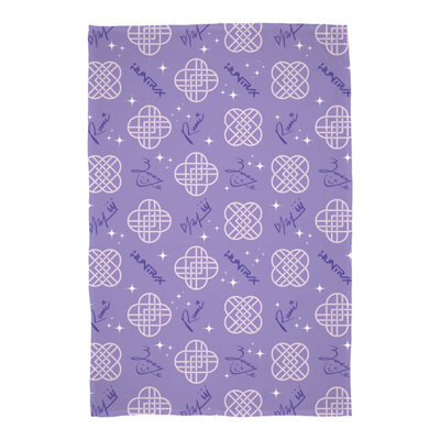 Kpop Demon Hunters Golden Rotary Fleece Blanket - image 1