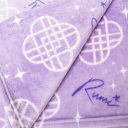 Kpop Demon Hunters Golden Rotary Fleece Blanket - thumbnail 3