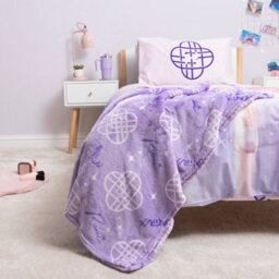 Kpop Demon Hunters Golden Rotary Fleece Blanket - thumbnail 5