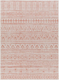 Livabliss Eagean Global Pink Ivory Indoor & Outdoor Rug 130 X 180 Cm Easy To Clean, Perfect For Balcony Or Dining Room - thumbnail 1