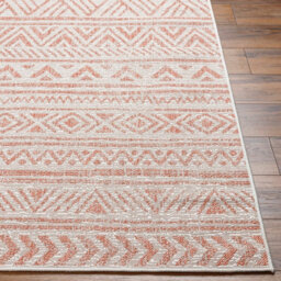 Livabliss Eagean Global Pink Ivory Indoor & Outdoor Rug 130 X 180 Cm Easy To Clean, Perfect For Balcony Or Dining Room - thumbnail 3