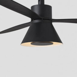 Luminosa Lighting Luminosa Amelia 132Cm Tuya Smart Ceiling Fan Led Cone Black - thumbnail 5