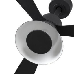 Luminosa Lighting Luminosa Amelia 132Cm Tuya Smart Ceiling Fan Led Cone Black - thumbnail 4