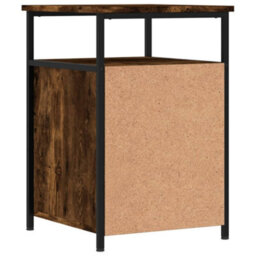 Berkfield Bedside Cabinet Smoked Oak 40X42X60 Cm Engineered Wood - thumbnail 8
