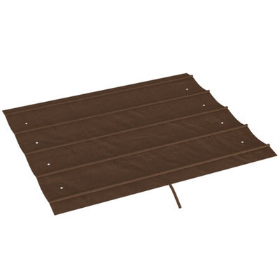 Coffee 2.86 X 2.45 M Pergola Cover Replacement For 3 X 2 M Frame, Top Only - image 1