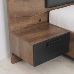 Heze Furniture Kassel Super King Size Bed With Bedside Tables 180A - thumbnail 6