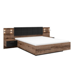 Heze Furniture Kassel Super King Size Bed With Bedside Tables 180A - thumbnail 2