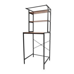 Washer And Dryer Storage Shelf 3 Tiers Clothes Drying Rack Floor Mount - thumbnail 1