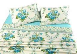 Kampala Hill Olivia Brushed Cotton Flannelette Floral Sheet Set - thumbnail 3