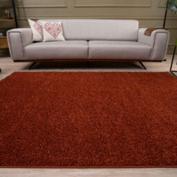 The Rugs Terra Soft Plain Design Fluffy Shaggy Rugs And Runners High Pile Living Room Kitchen Hallway 380 - thumbnail 6