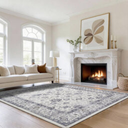 Bedlooms Serene Cashmere Rug 160X230Cm, Traditional Rug, Non Slip, Stain Resistant, Bed & Dining Room Rug - thumbnail 9