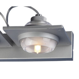 Luminosa Lighting Luminosa (0040 006) Ull Wall Lamp 2 Light G9 Silver Grey - thumbnail 4