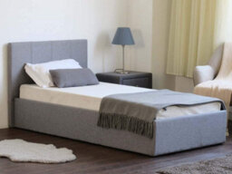 Home Treats Side Lift Ottoman Bed Single Storage Bed Frame - thumbnail 2