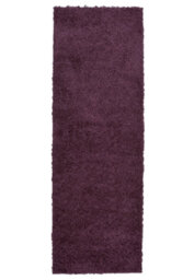 Melrose Venus Shaggy Plum High Pile Runner Rug 067/200Cm - thumbnail 2