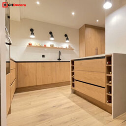 Highdecora Wine Rack Cabinet Base Or Wall Unit Diy Assembly Made With 18mm Mfc ( Platinum White) - thumbnail 5