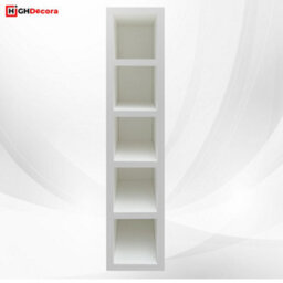 Highdecora Wine Rack Cabinet Base Or Wall Unit Diy Assembly Made With 18mm Mfc ( Platinum White) - thumbnail 3