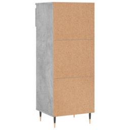 Walplus Shoe Cabinet Concrete Grey 40X36X105 Cm Engineered Wood - thumbnail 8