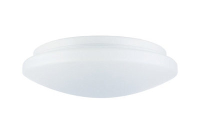 Luminosa Lighting Luminosa Value + Ceiling/wall Light 288mm Dia. Ip44 1200Lm 12W 3000K 120 Beam Non Dimmable