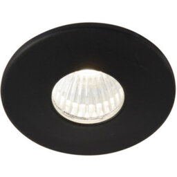 Mini Recessed Downlight Fixture - 4W Cool White Cob Led Driver - Matt Black - thumbnail 1