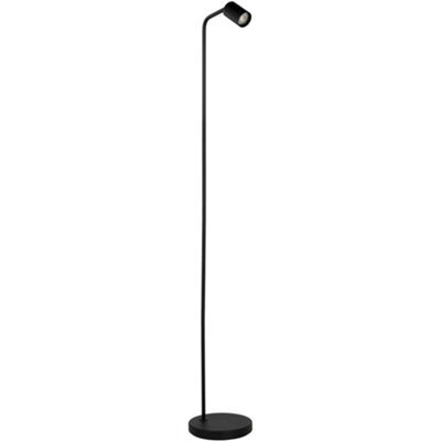 Loops Stylish Modern Black Floor Lamp With Gu10 Light - Perfect For Indoor Spaces - image 1