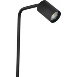 Loops Stylish Modern Black Floor Lamp With Gu10 Light - Perfect For Indoor Spaces - thumbnail 5