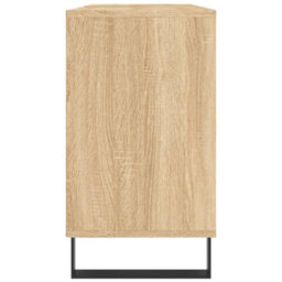 Berkfield Bathroom Cabinet Sonoma Oak 80X33X60 Cm Engineered Wood - thumbnail 7