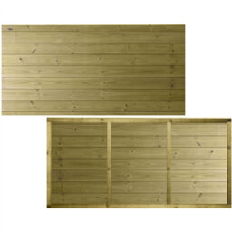 Premier Garden Supplies Ultimate T&g Wooden Fence Panel 6Ft X 3Ft (3 Pack) Vertical Boards Heavy-Duty Pressure Treated Fencing - thumbnail 8