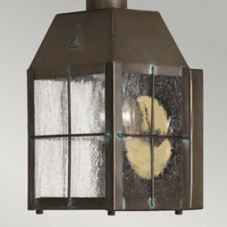 Luminosa Lighting Luminosa Hinkley Nantucket Outdoor Wall Lantern Aged Brass, Ip44 - thumbnail 3