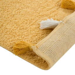 Beliani Kids Rug Kodinhi  Yellow 140 X 200 Cm Cotton - thumbnail 6