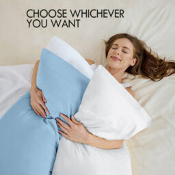 Bedlooms Dyed Pillowcase 3 Pair- Soft Plain Pillow Covers Light Blue Envelop Closure - Easy Care Pillowcase Bedding Set 50X75 Cm - thumbnail 3