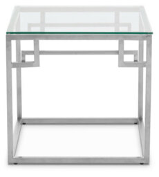Orsina Allure Silver Side Table - thumbnail 1