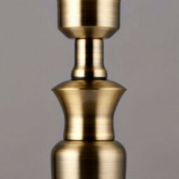 Brass Table Lamp Light 310mm Tall Aged Metal Base Only Classic Desk Sideboard - thumbnail 4
