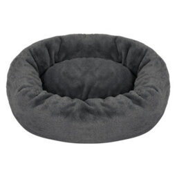 Skylos Small Dog Bed Donut Cushion Soft Plush Calming Washable Pet Bed - thumbnail 2