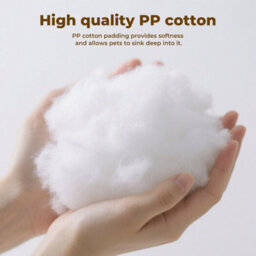 Skylos Small Dog Bed Donut Cushion Soft Plush Calming Washable Pet Bed - thumbnail 5
