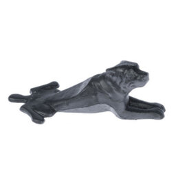 Homescapes Heavyweight Cast Iron Dog Door Stop - thumbnail 4