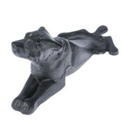 Homescapes Heavyweight Cast Iron Dog Door Stop - thumbnail 3