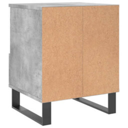 Berkfield Bedside Cabinets 2 Pcs Concrete Grey 40X35X50 Cm Engineered Wood - thumbnail 9