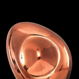 Luminosa Lighting Luminosa Mabell Modern Wall Lamp Copper, Glass Shade - thumbnail 4