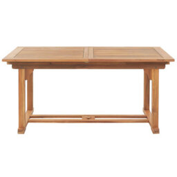 Beliani Garden Dining Set 6 Seater Java Premium Blue Acacia Wood - thumbnail 6