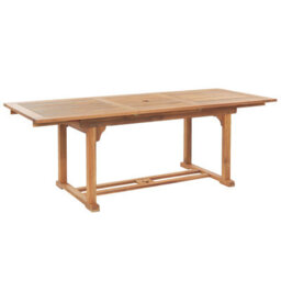 Beliani Garden Dining Set 6 Seater Java Premium Blue Acacia Wood - thumbnail 5