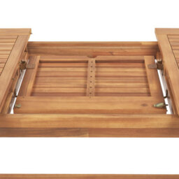 Beliani Garden Dining Set 6 Seater Java Premium Blue Acacia Wood - thumbnail 7