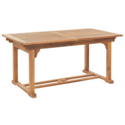 Beliani Garden Dining Set 6 Seater Java Premium Blue Acacia Wood - thumbnail 4