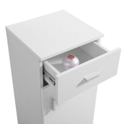 Sundaze 300mm Gloss White Bathroom Soft Close Cupboard And Drawer Storage Furniture Unit - thumbnail 2
