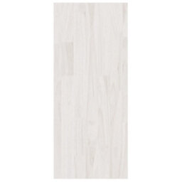 Berkfield Book Cabinet Room Divider White 100X30X71.5 Cm Pinewood - thumbnail 6
