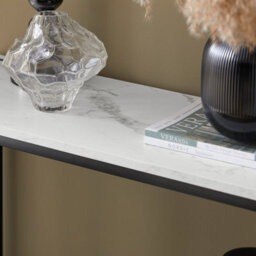 Sobuy Fsb29-Sch, Console Table Side Table End Table Hall Table Living Room Table, Black,w80Xd29.5Xh74.5 - thumbnail 7