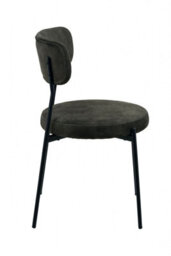 Buttercup Farm Stackable Glenn Dining Chairs (Pack Of 2) - Velvet - L52 X W52 X H78 Cm - Dark Green - thumbnail 4