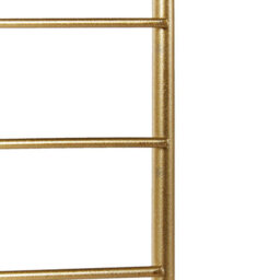 Wyld and Coco Luminahome Gold Metal Iron Frame 3-Panel Room Divider Folding Screen - Handcrafted Intricate Pattern - W135 X H170Cm - thumbnail 6