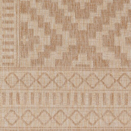 Livabliss Tuareg-Global Beige Ivory Graphic In- & Outdoor Jute-Look Rug 160 X 213 Cm Easy Care, Non Shedding - thumbnail 7