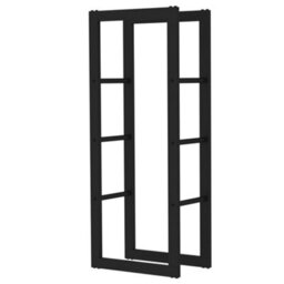 Amos Small Firewood Log Holder Black - thumbnail 2